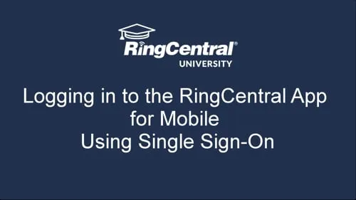 Ringcentral App Introduction Ringcentral Support