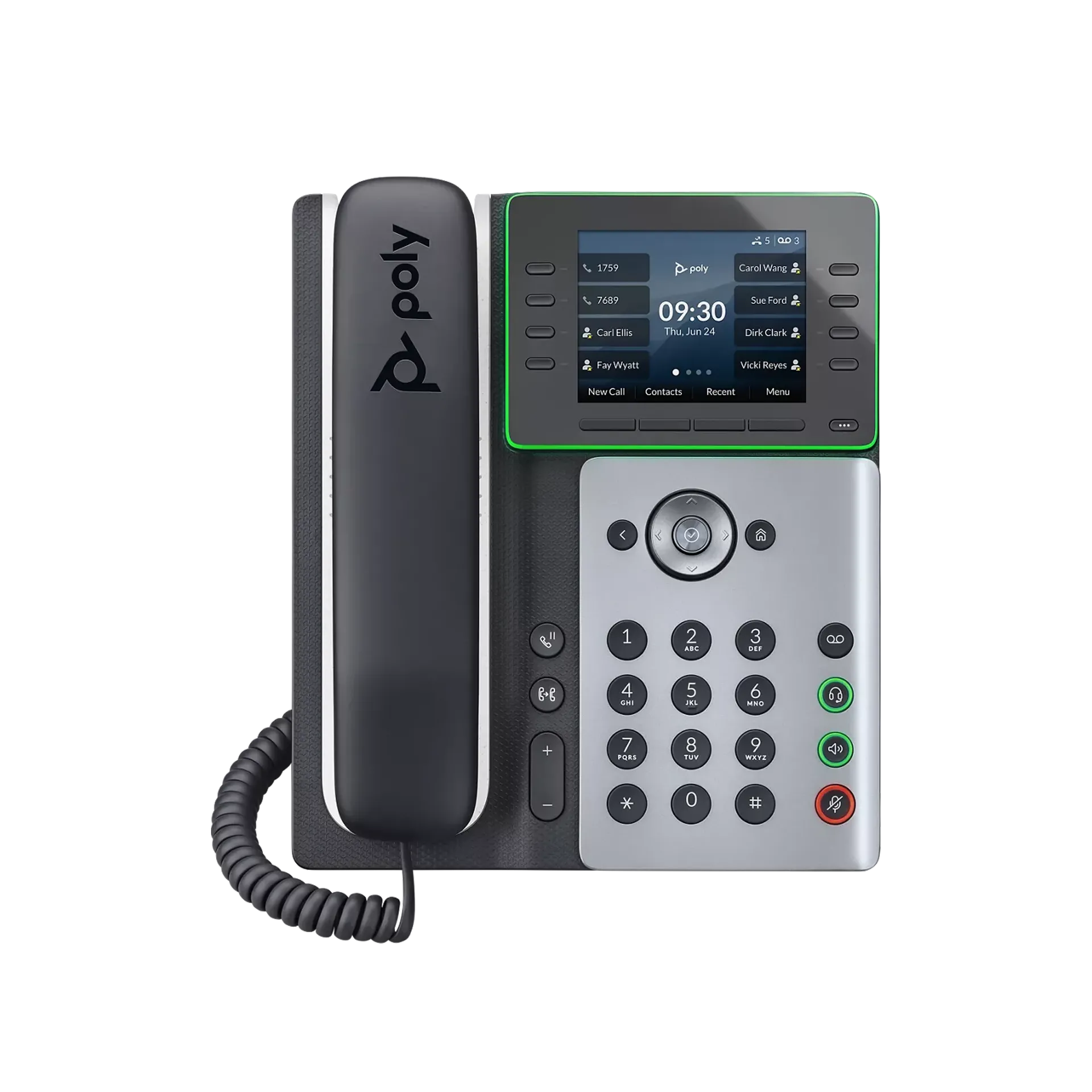 Poly Edge E300 RingCentral compatible desk phone