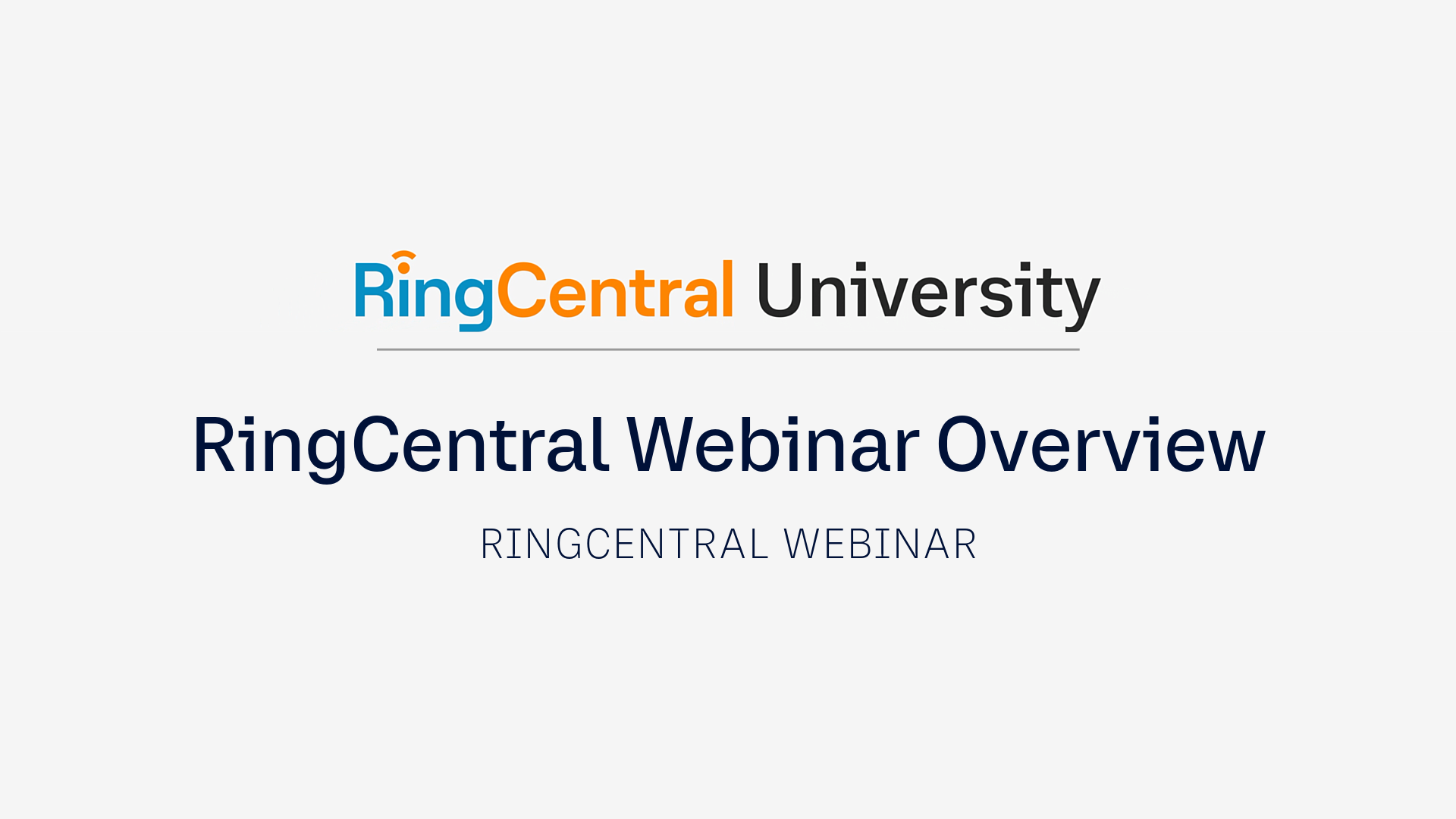 RingCentral inar Get Started RingCentral Support