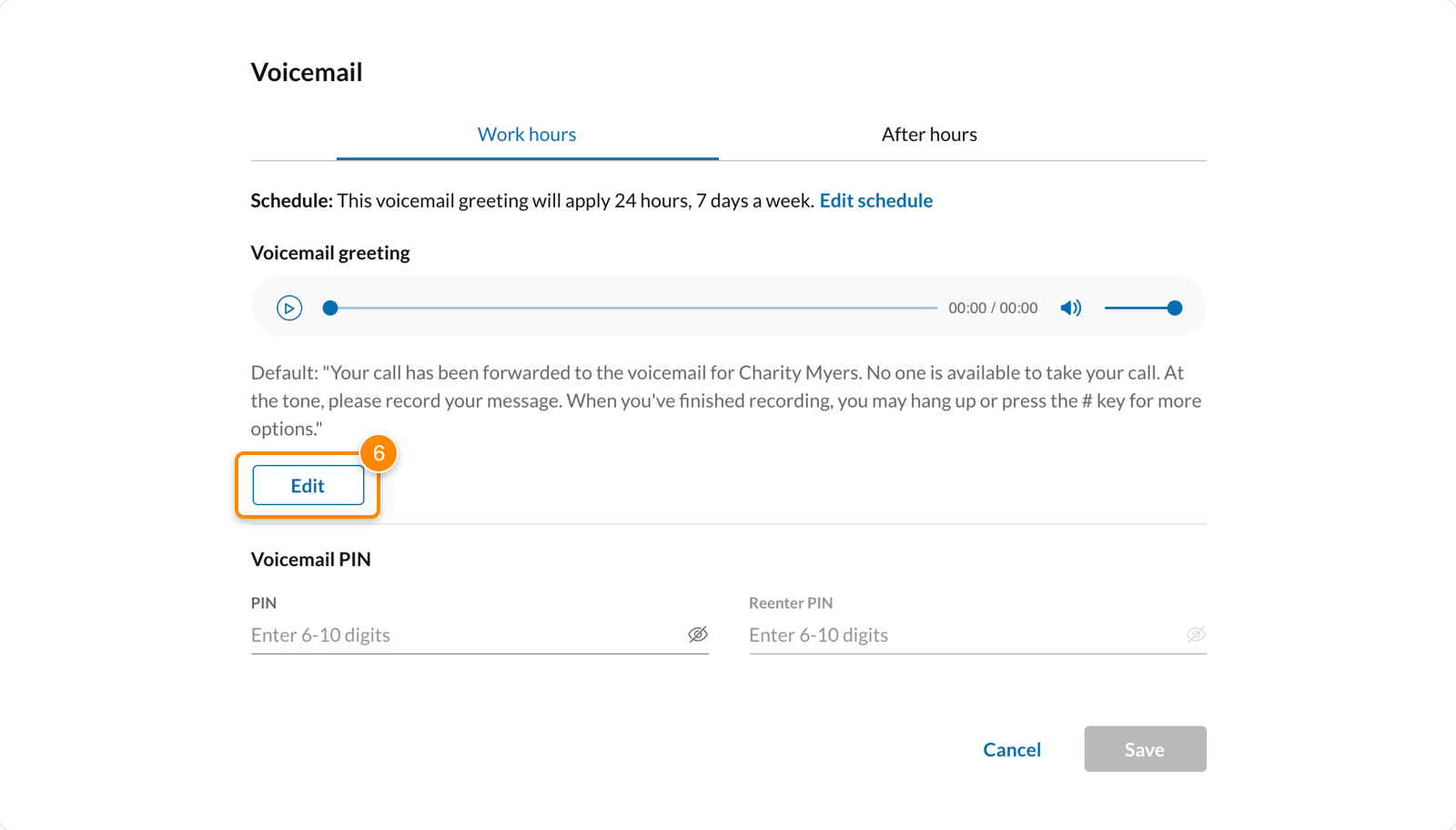 Setting up your voicemail greeting RingCentral Support