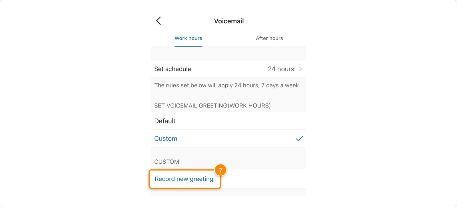 Setting up your voicemail greeting RingCentral Support