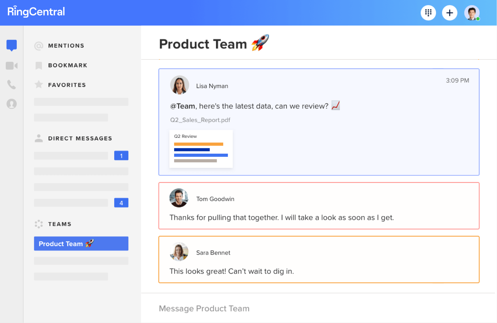 RingCentral Support Voice, Video, and Messaging Solutions