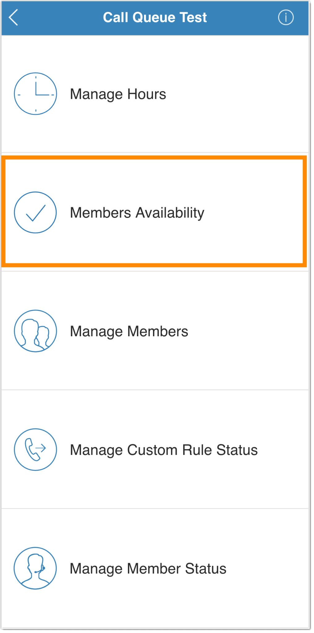 Configuring call queue management in the RingCentral mobile app RingCentral app