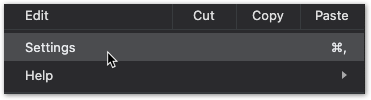 Configuración