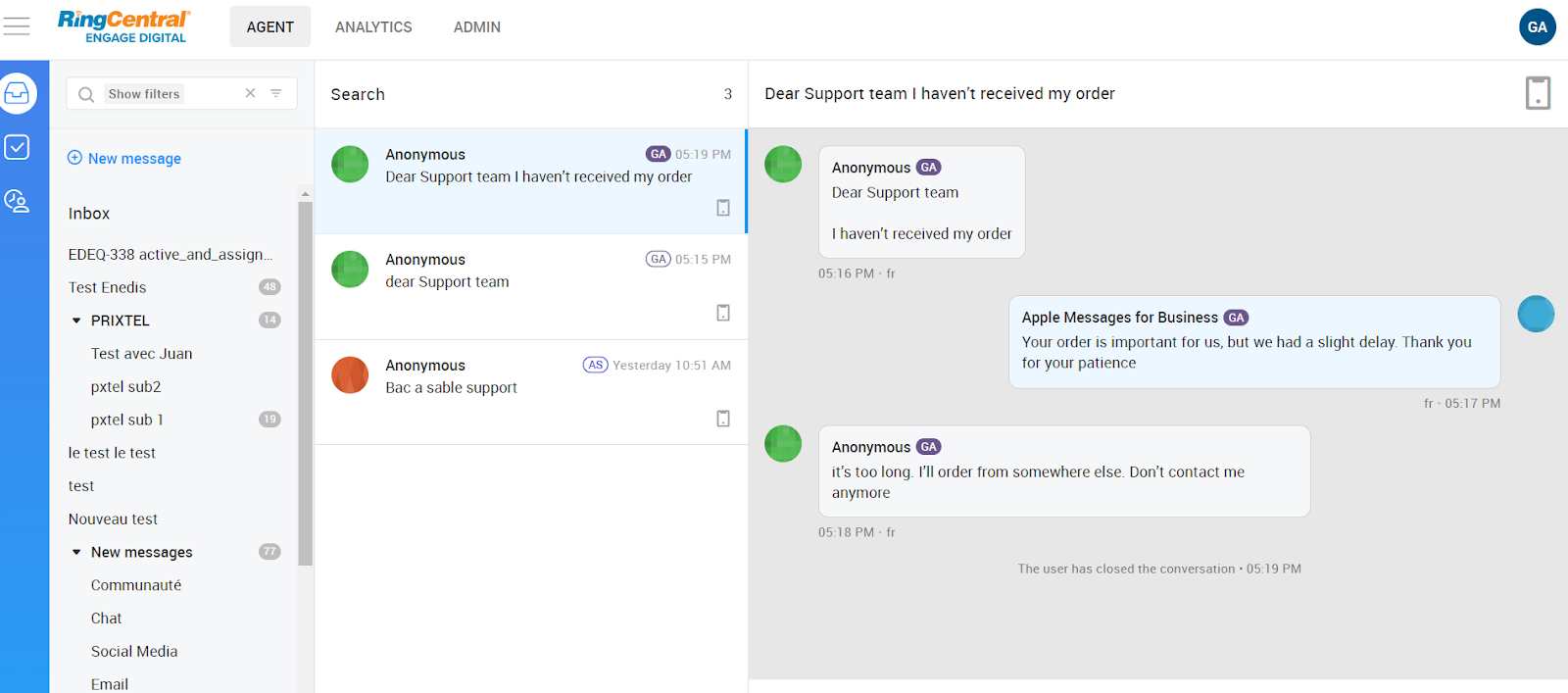RingCentral Engage Digital Release Notes | July 2022