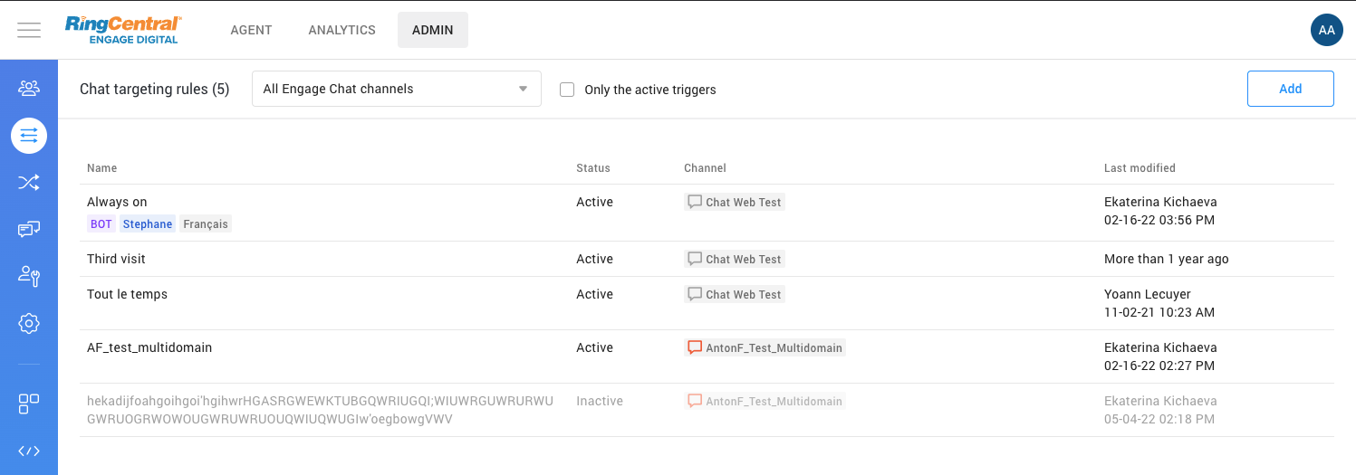RingCentral Engage Digital Release Notes | July 2022