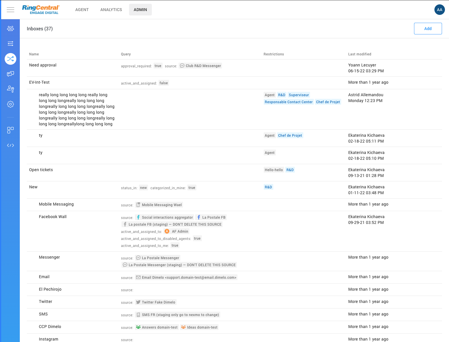 RingCentral Engage Digital Release Notes | July 2022
