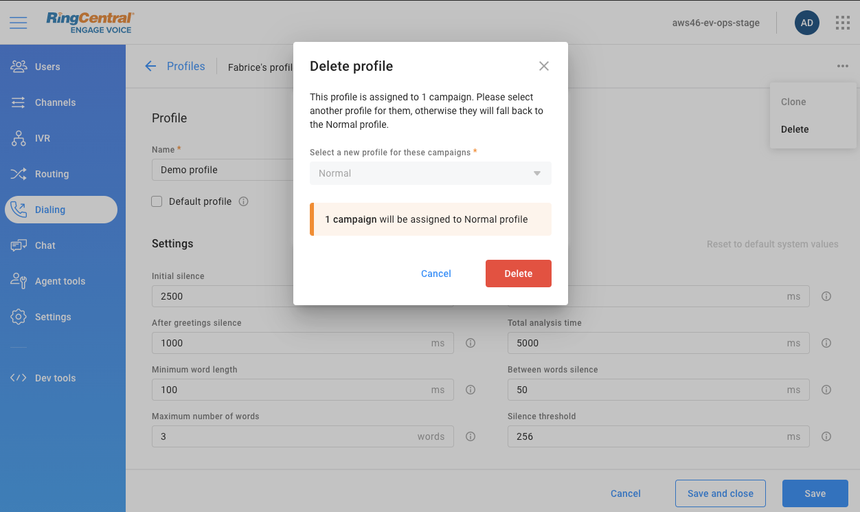 RingCentral Engage Voice Release Notes | July 2020