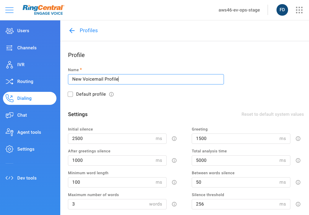 RingCentral Engage Voice Release Notes | July 2020