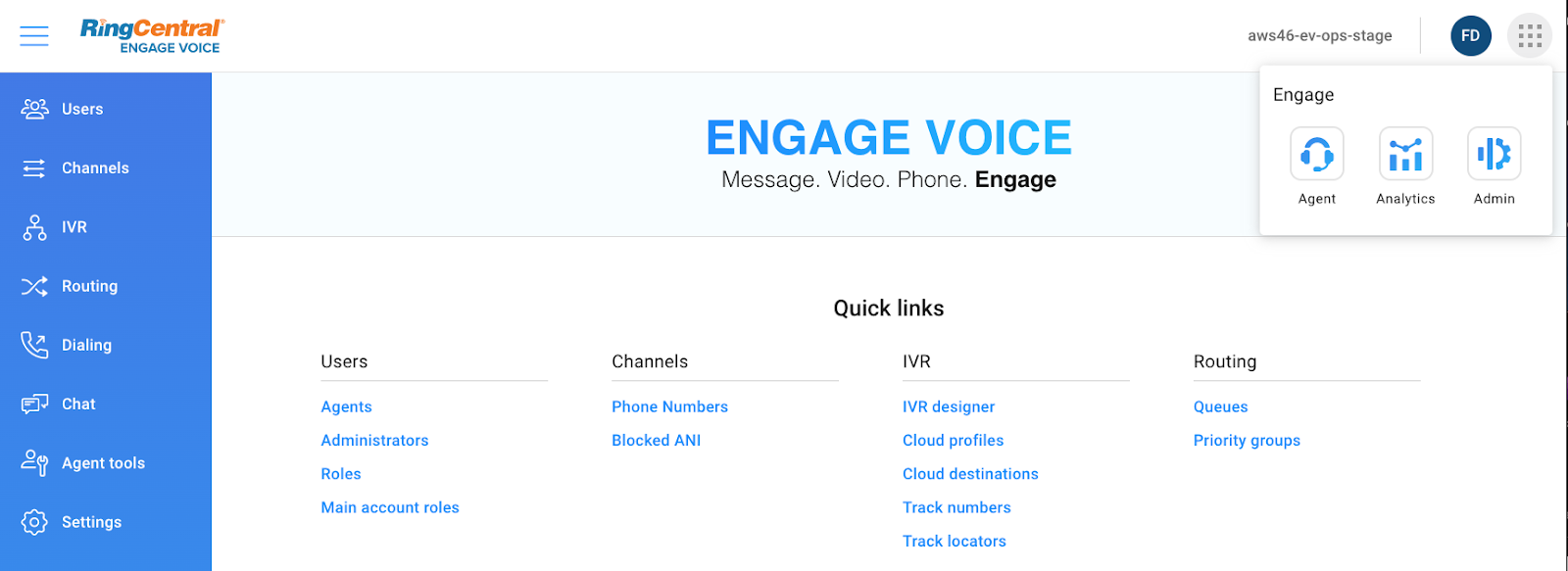 RingCentral Engage Voice Release Notes | May 2020