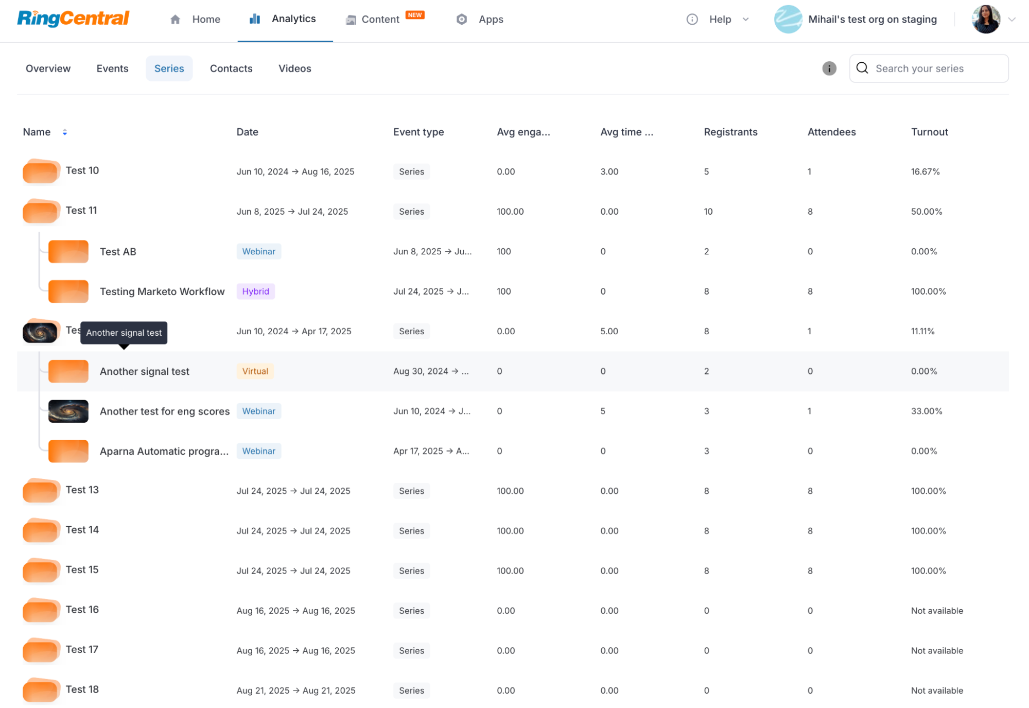 RingCentral Events Release Notes | August 2025