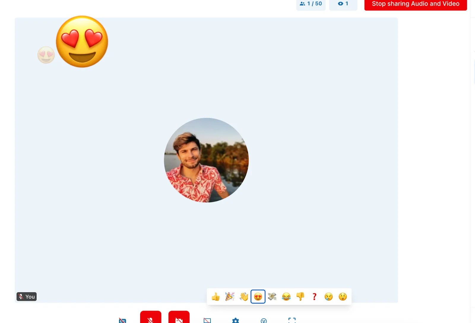 Emoji reactions