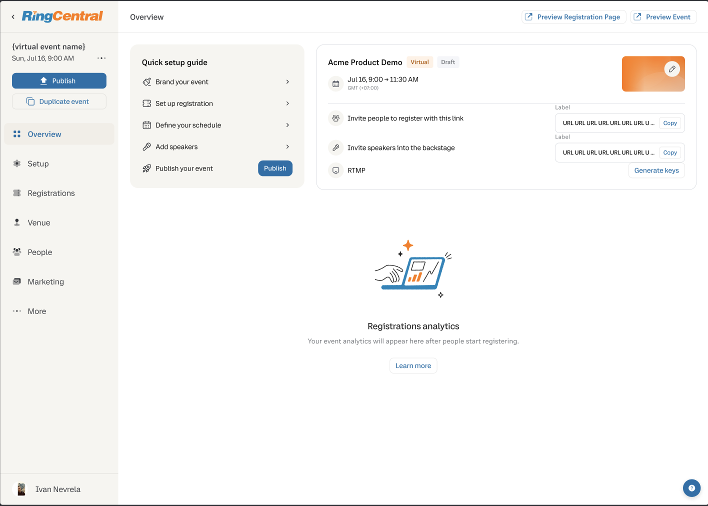 RingCentral Events Release Notes RingCentral Support