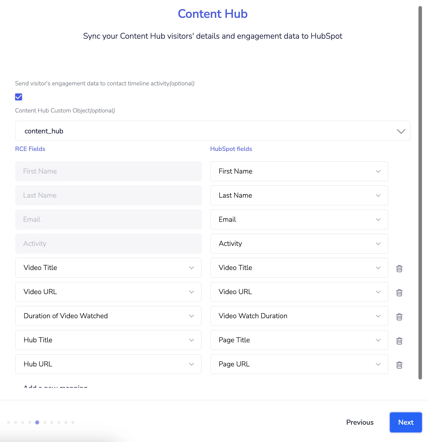 Content Hub - Integration with HubSpot