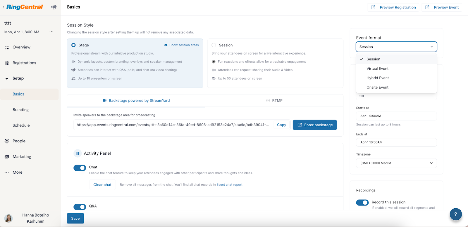 RingCentral Events Release Notes | RingCentral Support