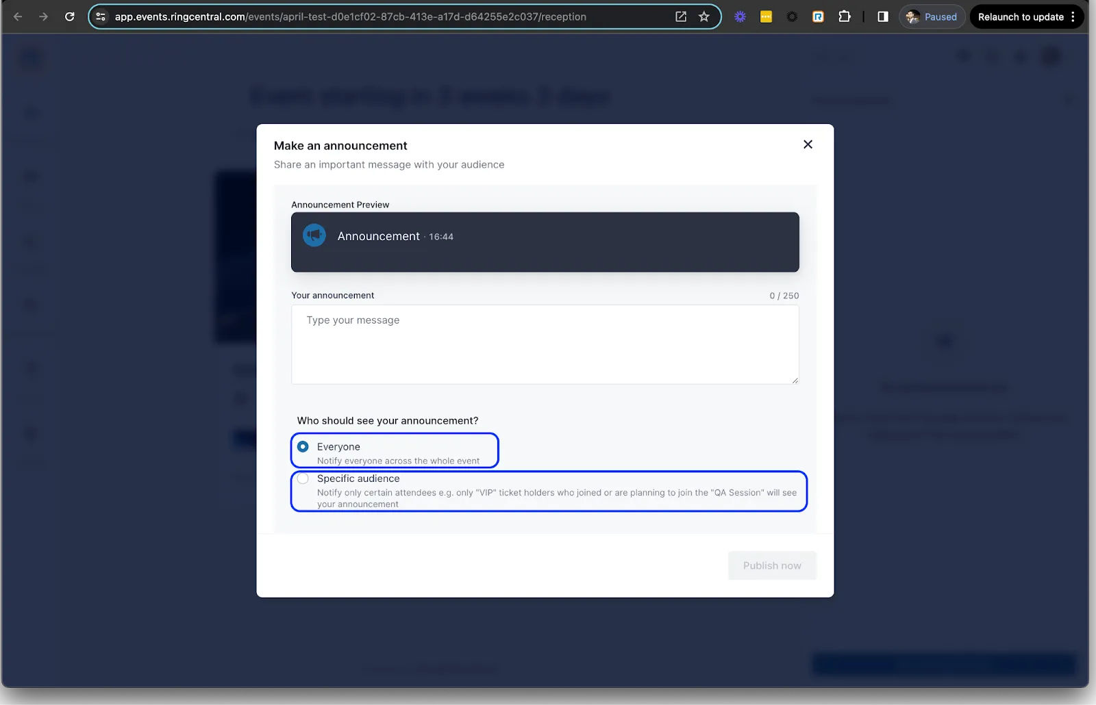 Native Push Notifications on the Attendee App (WIP)