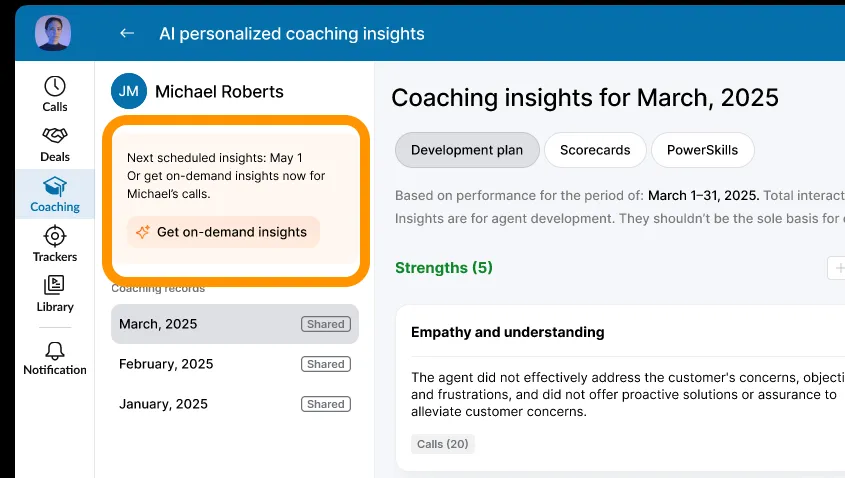 Run Coaching Insights Now