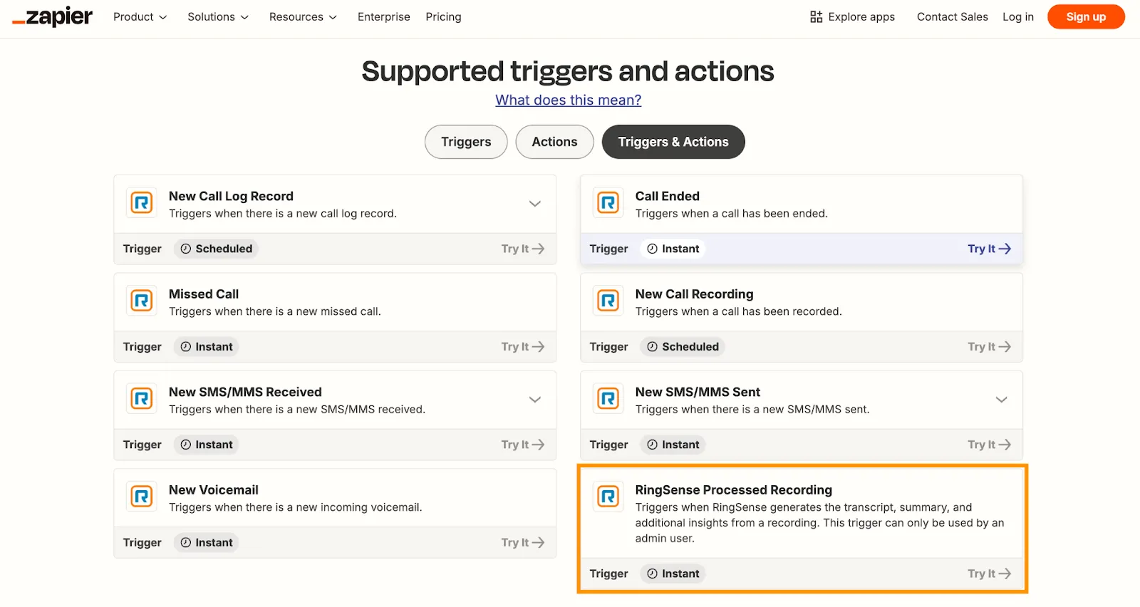 Zapier Integration